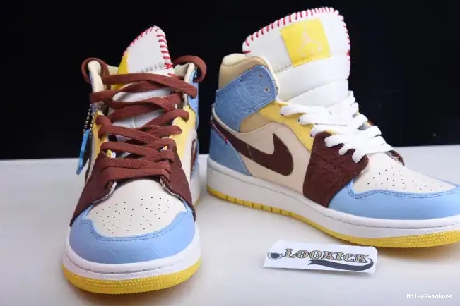 MaikeSneakers SE Jordan Mid Air CU2803-200 Chateau 1 x Rouge Maison Fearless 0613